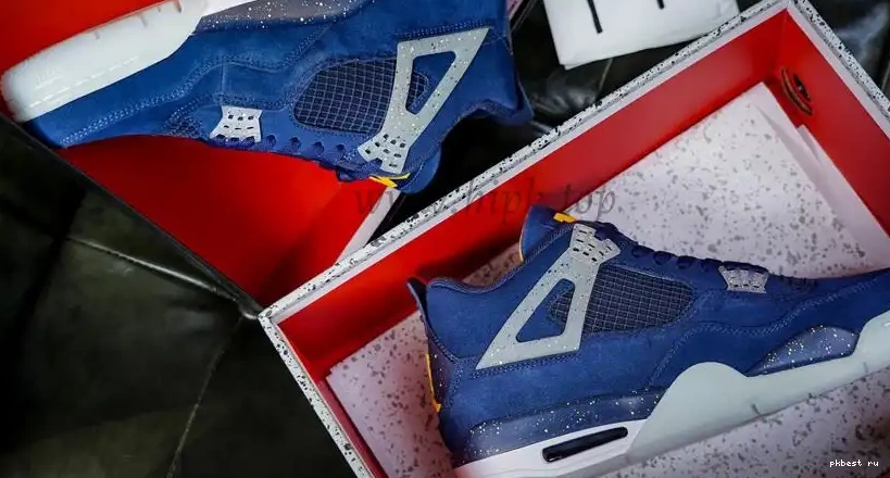 READY TO (PE) Jordan GOD SHIP Retro Gators MATERIALS 4 RETAIL Florida PK 0603